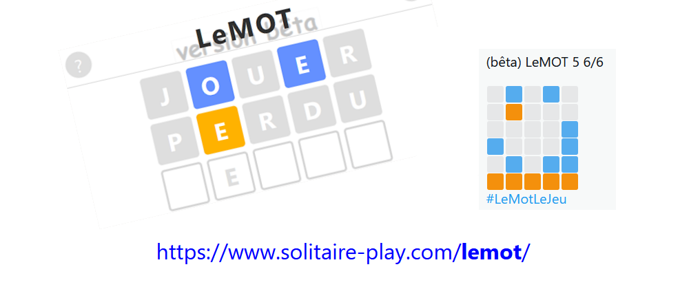 LeMOT - Un jeu de mot chaque jour